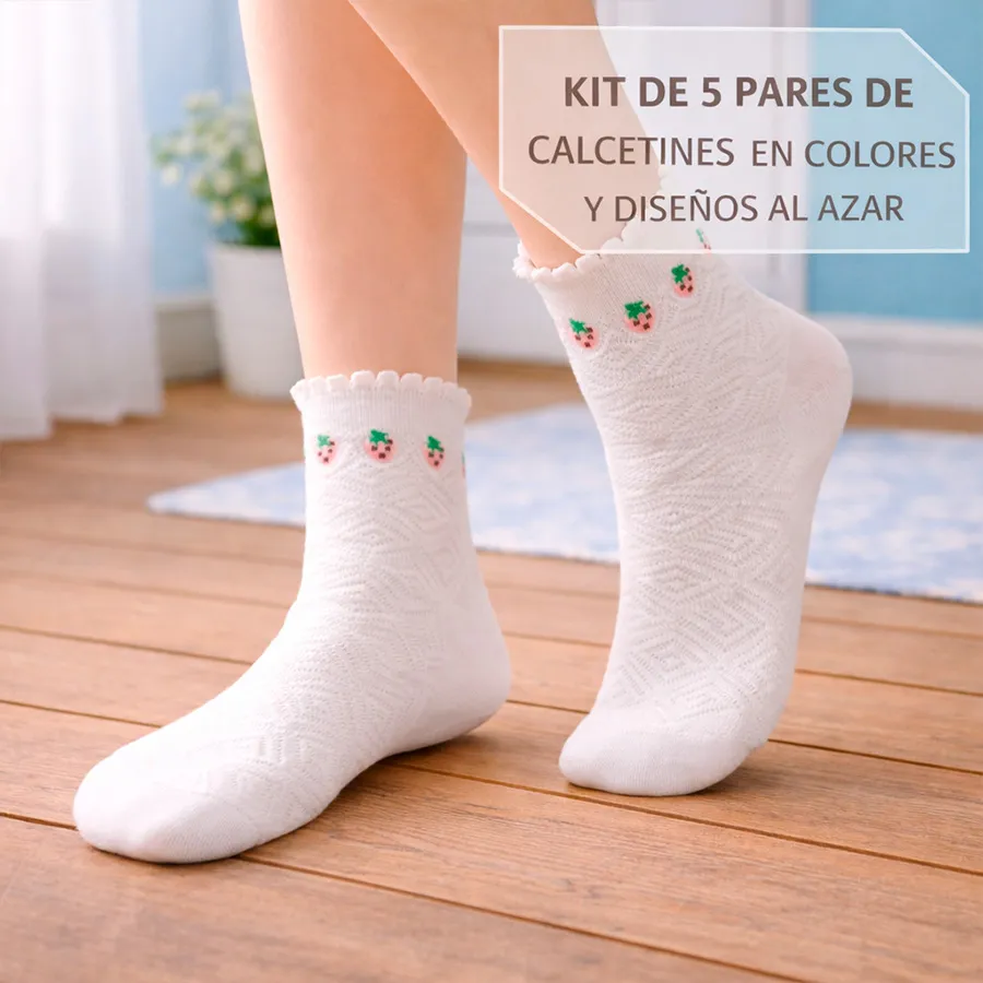 BE2017 KIT DE 5 CAMCETINES UNISEX 10227